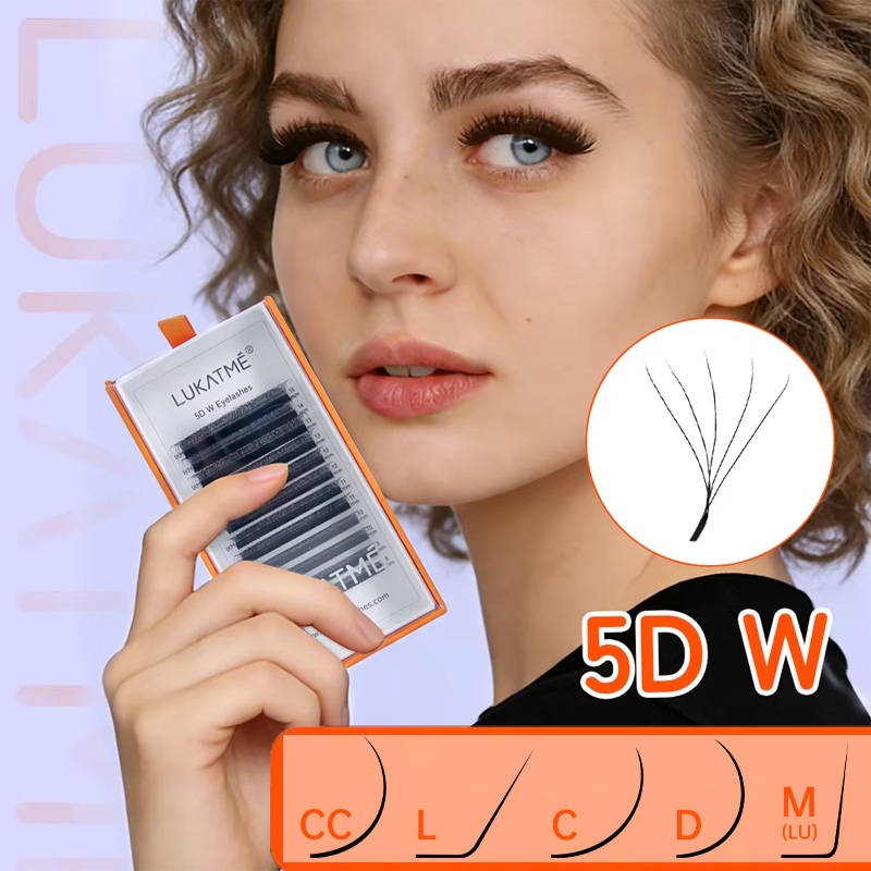 Eyelash Extension Mega Volume - LUKATME 5D W Wimperverlenging Ultra Zacht