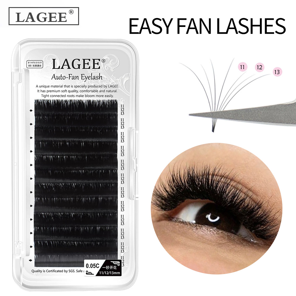 Eyelash Extension Mega Volume - Lagee Autofan Valse Wimpers Gemakkelijk Uitwaaieren