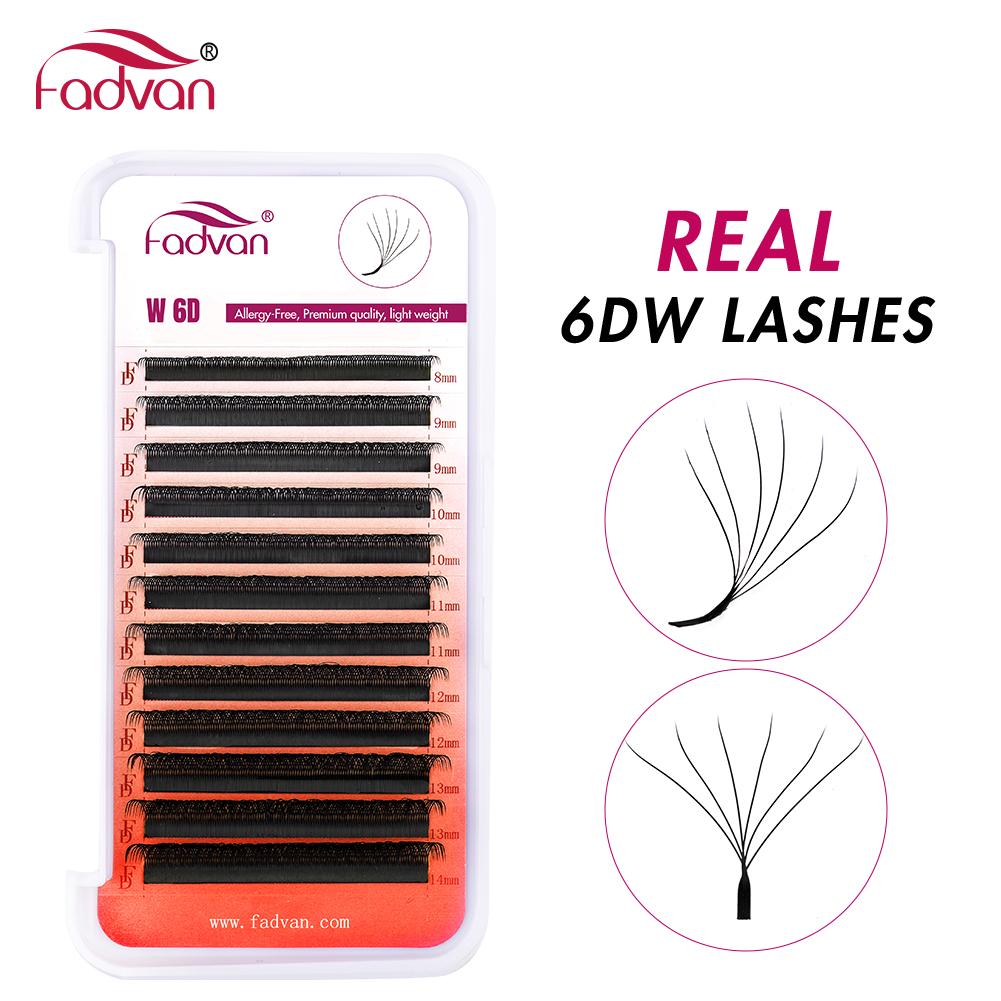FADVAN Echte 6D W wimpers 0,07 - Eyelash Extension Human Hair recensie en prijs