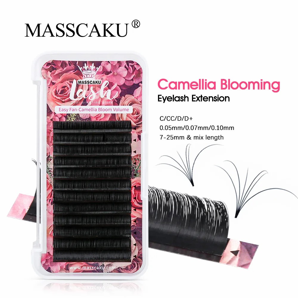 MASSCAKU Easy Fanning Volume M - Eyelash Extension Human Hair recensie en prijs