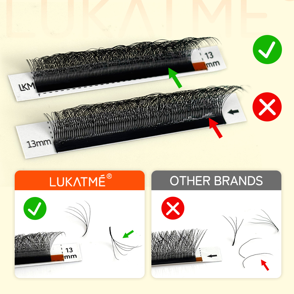 LUKATME 5D W Wimperverlenging  - Eyelash Extension Mega Volume recensie en prijs