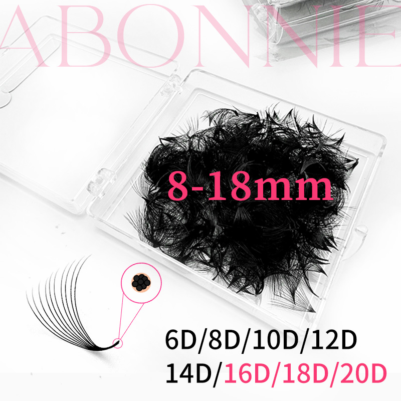 Abonnie 14d Premade Fan Pointy - Eyelash Extension Mega Volume recensie en prijs