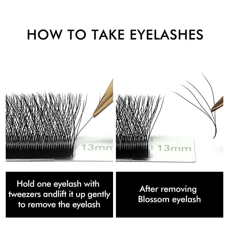 NATUHANA W-vormige 4D 5D Volum - Eyelash Extension Human Hair recensie en prijs