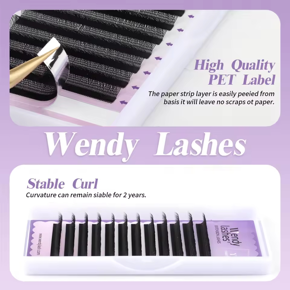 WENDY 2D YY-vorm C/D Curl Eyal - Eyelash Extension Human Hair recensie en prijs