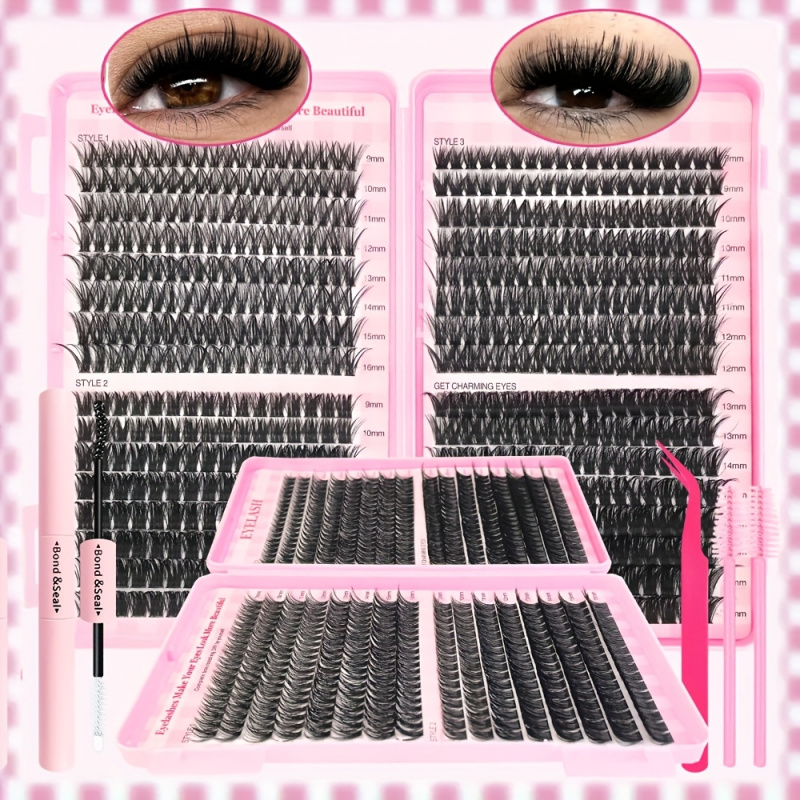 30/40/50/60/80/100D, dik 9-16  - Eyelash Extension Volume Styles recensie en prijs