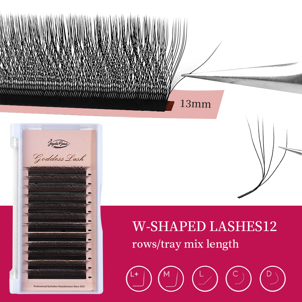 Godin W3D 4D 5D M Curl Wimperv - Eyelash Extension Volume Styles recensie en prijs