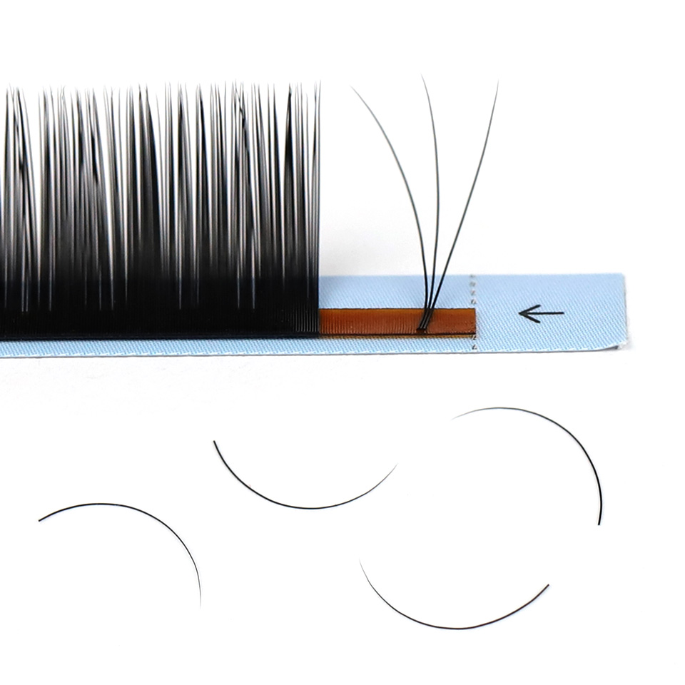 AGUUD 16 Rijen Lange 16-20mm W - Eyelash Extension Human Hair recensie en prijs